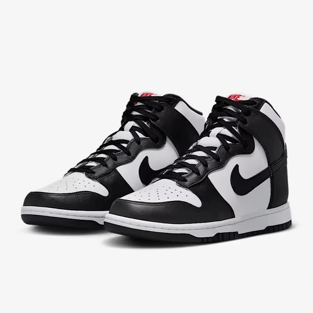 Nike Women's High-Top Sneakers in Black & White